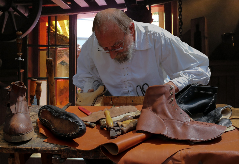 photo of working man
